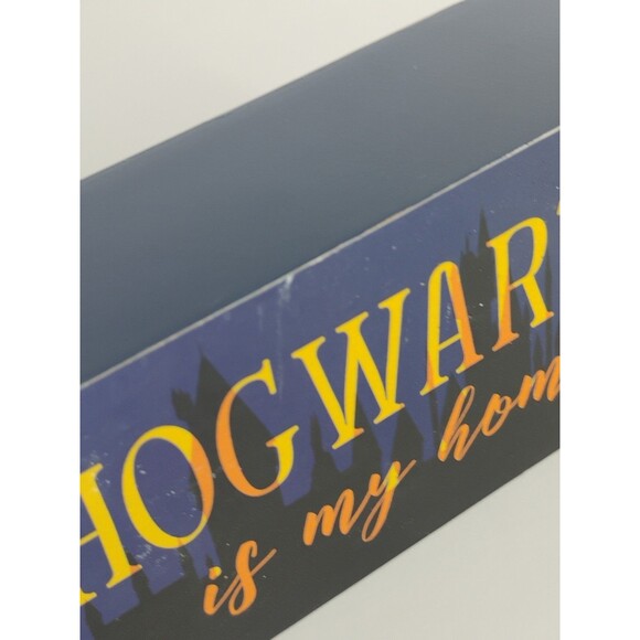 Hogwarts Is My Home Message Block, Harry Potter, Wizarding World, Paper Weight - Picture 9 of 11